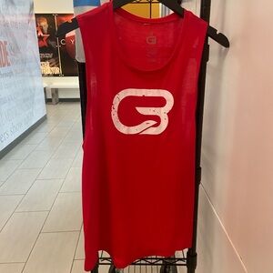 NWT Red Cyclebar Muscle Tank M & L